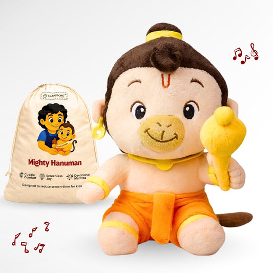 ClapCuddles™ Mantra Chanting Hanuman with Meditation Mode