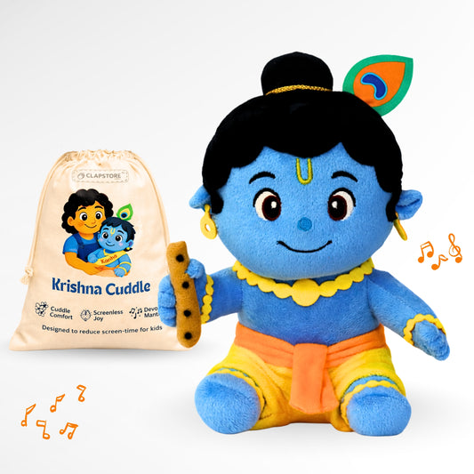 ClapCuddles™ Mantra Chanting Krishna with Meditation Mode