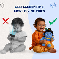 ClapCuddles™ Mantra Chanting Krishna with Meditation Mode