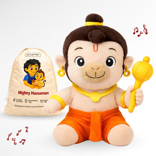 ClapCuddles™ Mantra Chanting Hanuman with Meditation Mode